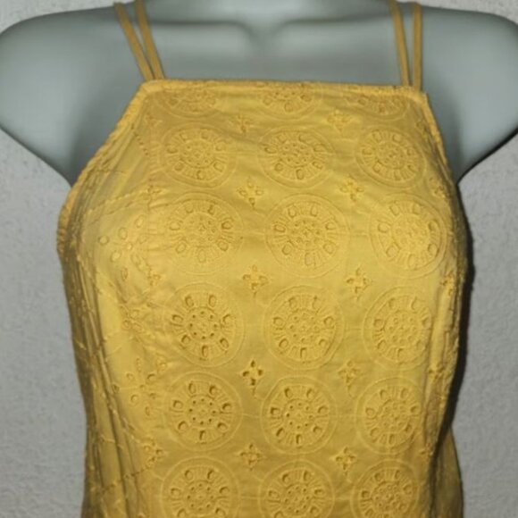 Hollister ** stylish yellow summer dress in size Medium - Picture 8 of 11